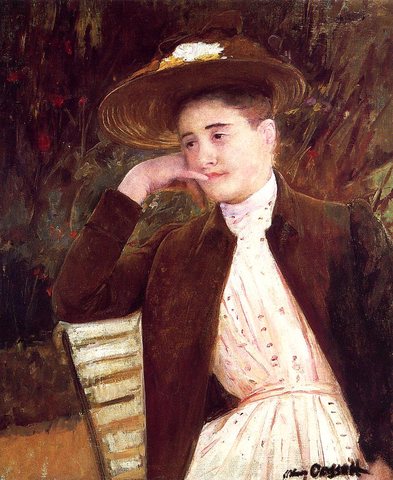 Celeste in a Brown Hat