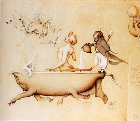 ma Parkes Running the bath