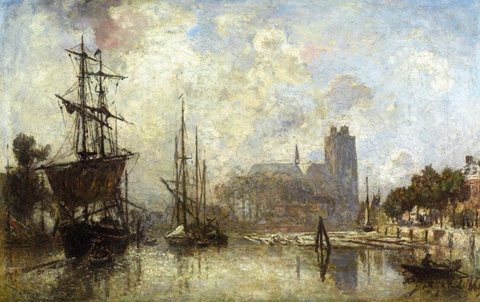 Johan Berthold The Port of Dordrecht