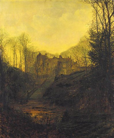 Atkinson A Manor House in Autumn