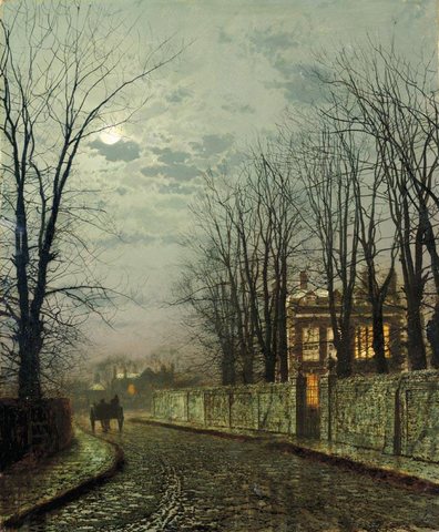 Atkinson A Wintry Moon