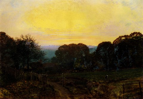 Twilight The Vegetable Garden