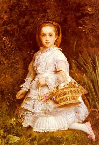 Sir John Everett Portrait Of Gracia Lees