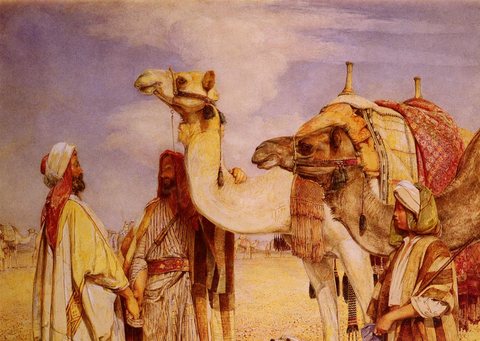 The Greeting In the Desert, Egypt
