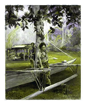 La Farge John Portrait Of Faase The Taupo