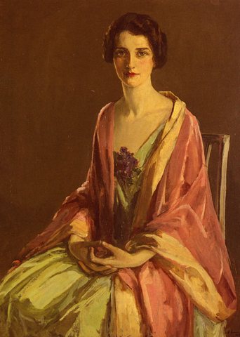 Sir John Portrait Of Miss Julia Mc Guire