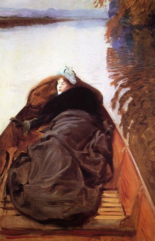 Autumn on the River aka Miss Violet Sargent