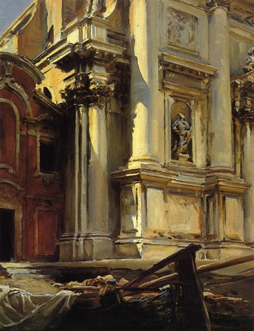 Corner of the Church of St Stae Venice