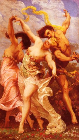 Boulanger Gustave Clarence Rodolphe La Danse Amoureuse