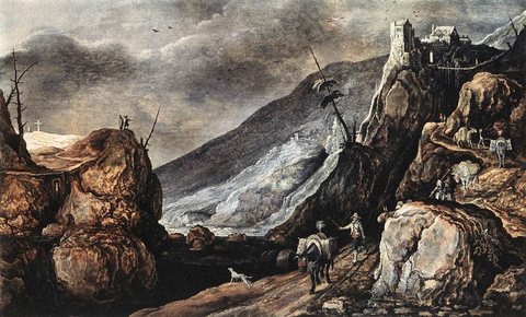 Landscape With The Temptation Of Christ