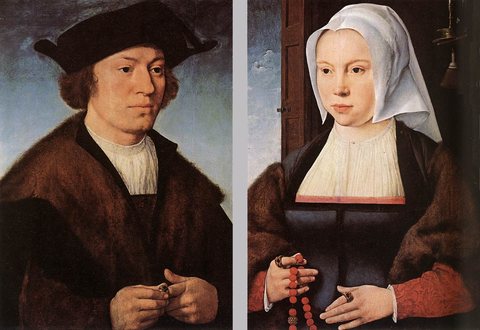 Portrait Of A Man And Woman