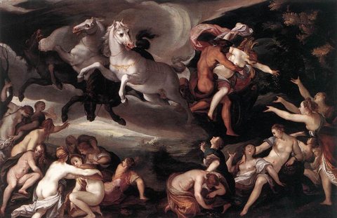 HEINTZ Joseph the Elder The Rape Of Prosperina