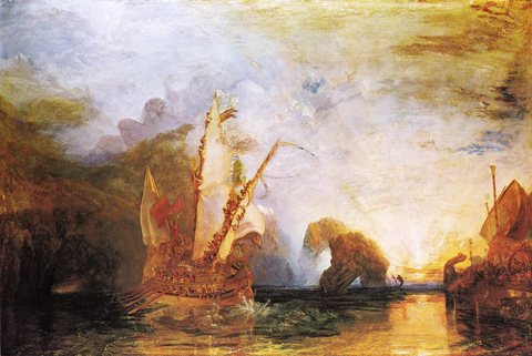 Ulysses Deriding Polyphemus Homer-s Odyssey