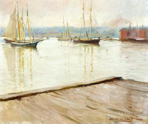 De Camp Joseph At Gloucester aka Gloucester Harbor