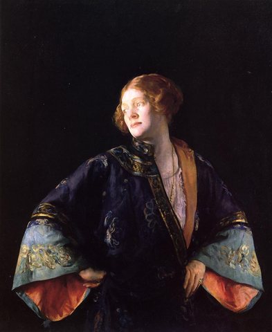 De Camp Joseph The Blue Mandarin Coat aka The Blue Kimono