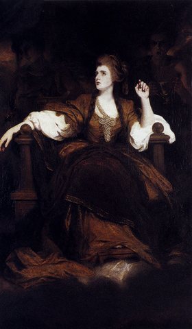 Portrait Of Mrs Siddons As The tragic Muse