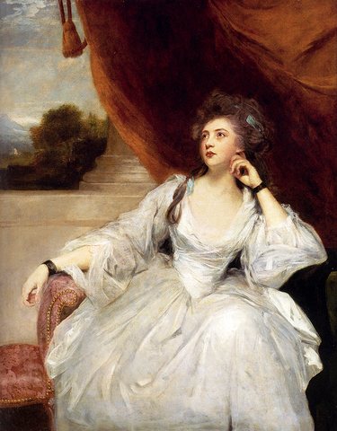 Portrait Of Mrs Stanhope