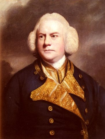 Sir Joshua Portrait Of Admiral Thomas Cotes