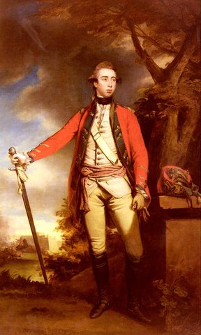 Sir Joshua Portrait Of George Townshend Lord Ferrers