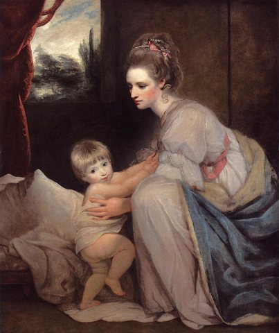 Sir Joshua Portrait Of The Hon Mrs William Beresford