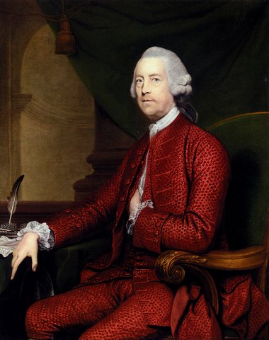 sir Joshua Portrait Of John Simpson Of Bradley Hall