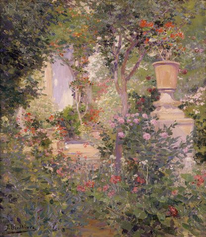 Jose Benlliure El jardin del autor