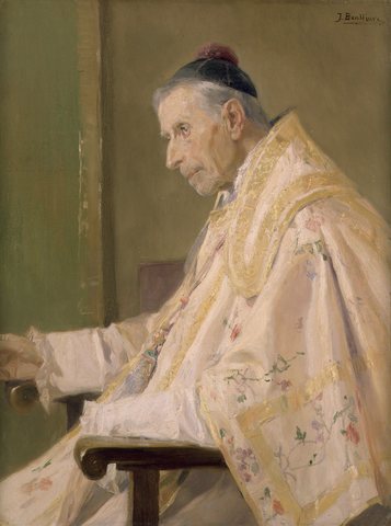 Jose Benlliure Sacerdote revestido