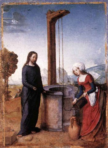Chrsit And The Woman Of Samaria