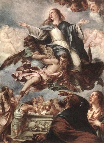 VALDES LEAL Juan de Assumption Of The Virgin
