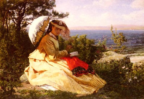 La Femme A L Ombrelle