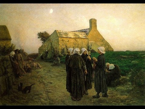 Evening in the Hamlet of Finistere