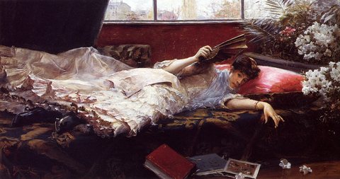 Julius Le Blanc An Idle Afternoon
