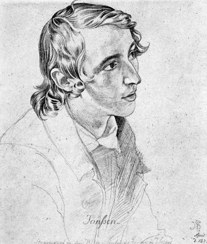 SCHNORR VON CAROLSFELD Julius Portrait Of Victor Emil Jansen