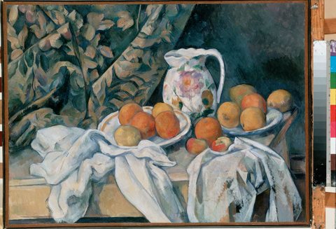 Still Life with a Curtain