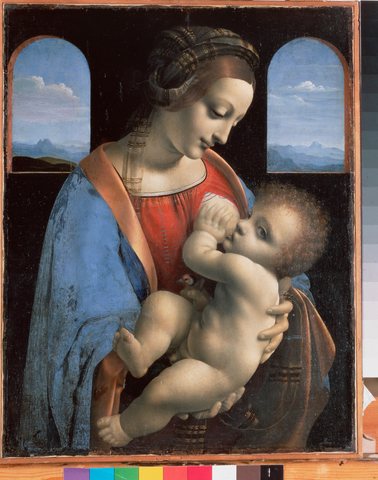 The Madonna and Child (The Litta Madonna)