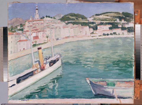 Harbour at Menton