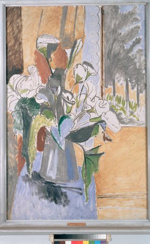 Bouquet of Flowers on a Veranda