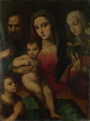 The Madonna and Child with Saints