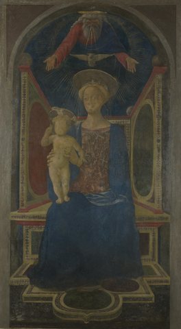 The Virgin and Child Enthroned