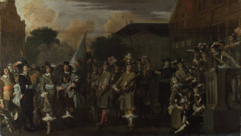 A Company of Amsterdam Militiamen