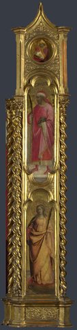 Saints Nicholas, Damian and Margaret - Right Pilaster