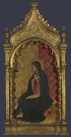 The Virgin Annunciate - Right Pinnacle