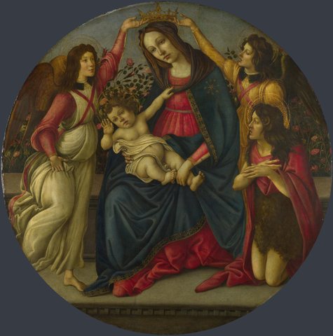 The Virgin and Child with Saint John and Two Angels
